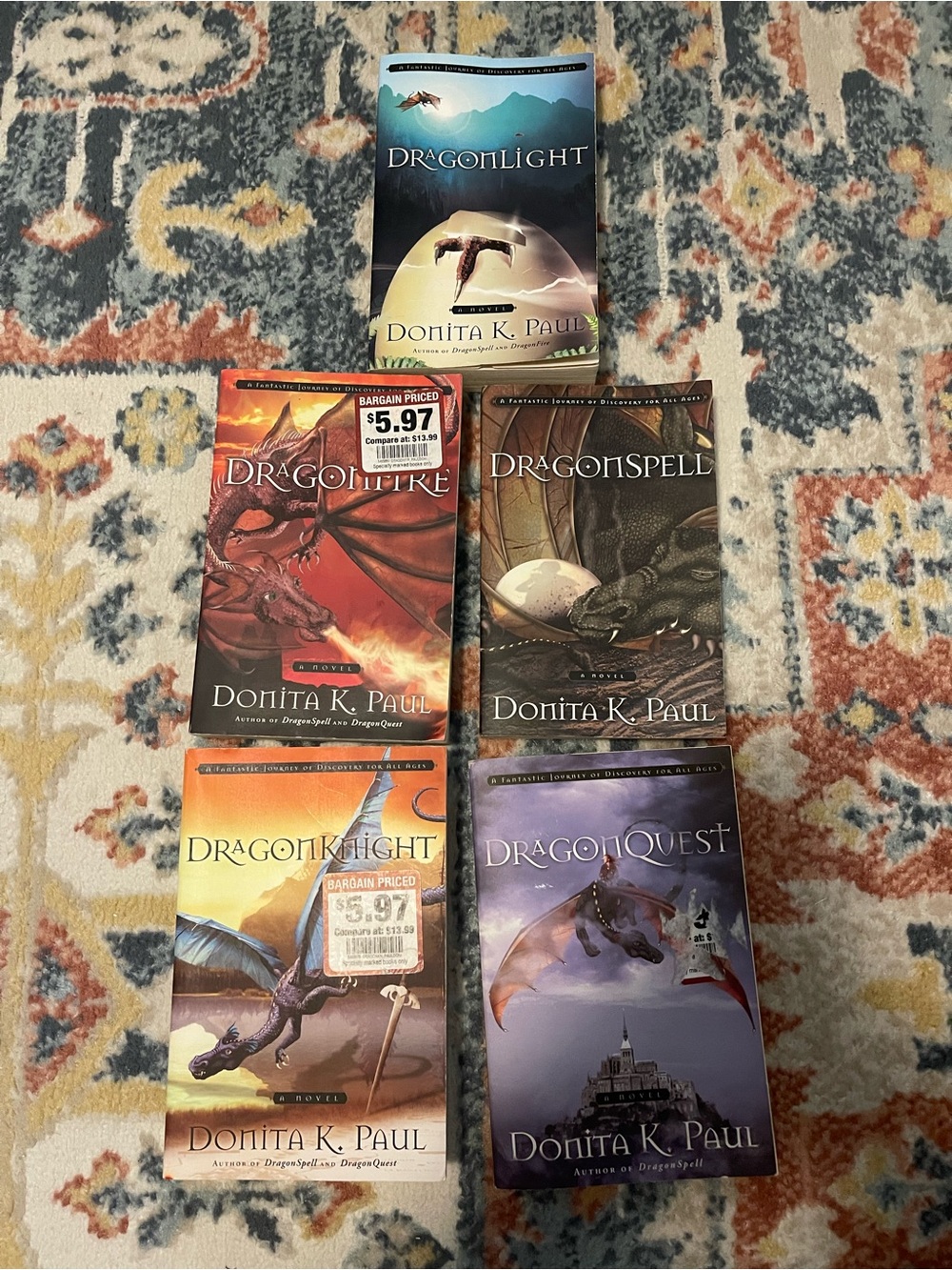 Dragon Series Hardcover/Paperback Set - Multi-Color